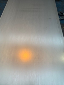 Polish stainless steel plates up to 12mtrs with exceptional uniformity