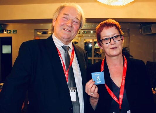 Kirsty Davies-Chinnock and Lord Whitby
