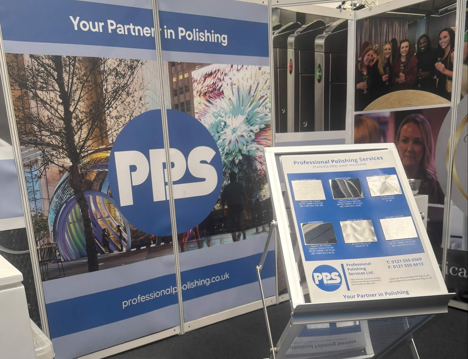 UK Metals Expo stainless steel polishing